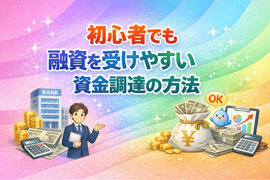 初心者が家賃収入副業で不動産投資を始める際に活用できる融資方法（地方銀行・政策金融公庫・ノンバンクなど）と審査のポイントを解説した図解